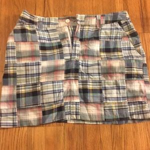 Madras skirt